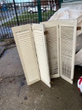One pair of double shutters for crafts