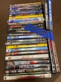 Lot of 33 DVDs includes Chuck Norris RoboCop Jackie Chan and more