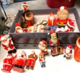 Lot of vintage Santa Claus collection