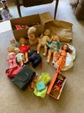 Vintage dolls and accessories