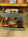 Two drawers of tools