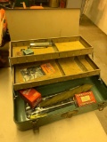 Vintage toolbox and first aid case