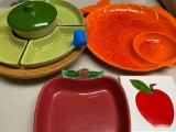 Kitchen serving trays