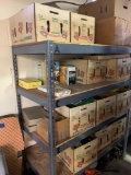 Shelf plus contents hand loading items