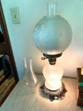 Electric hurricane lamp