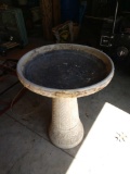 Composite bird bath