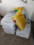 6 bags of fertilizer and potting soil