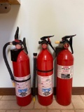 fire extinguishers