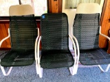 3 patio chairs