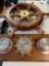 Barometer and decorative ship wheel