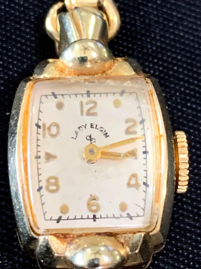 Lady Elgin 14 K watch