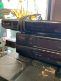 Sony DVD player and Funai VHS