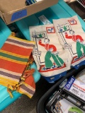 Vintage towels and material