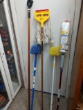 Mop handles and dusters