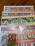 Marvels comic group to issues of number 51, 52, and 53