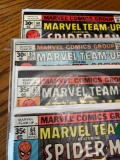 Marvel comics group issue number 60, 61, 63, and 64