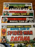 Marvel comics group issue 78, 79, 80, and 81