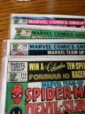 Marvel comics group issue 108, 109, 110, and 111