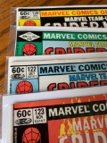 Marvel comic group issue 120 through 123