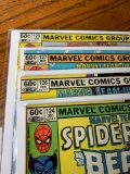 Marvel comics group issue 124 126 127 and 128