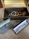 Jewelry box of bangle bracelets