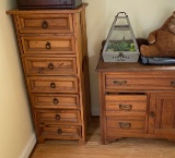 Tall slim 7 drawer chest of drawers