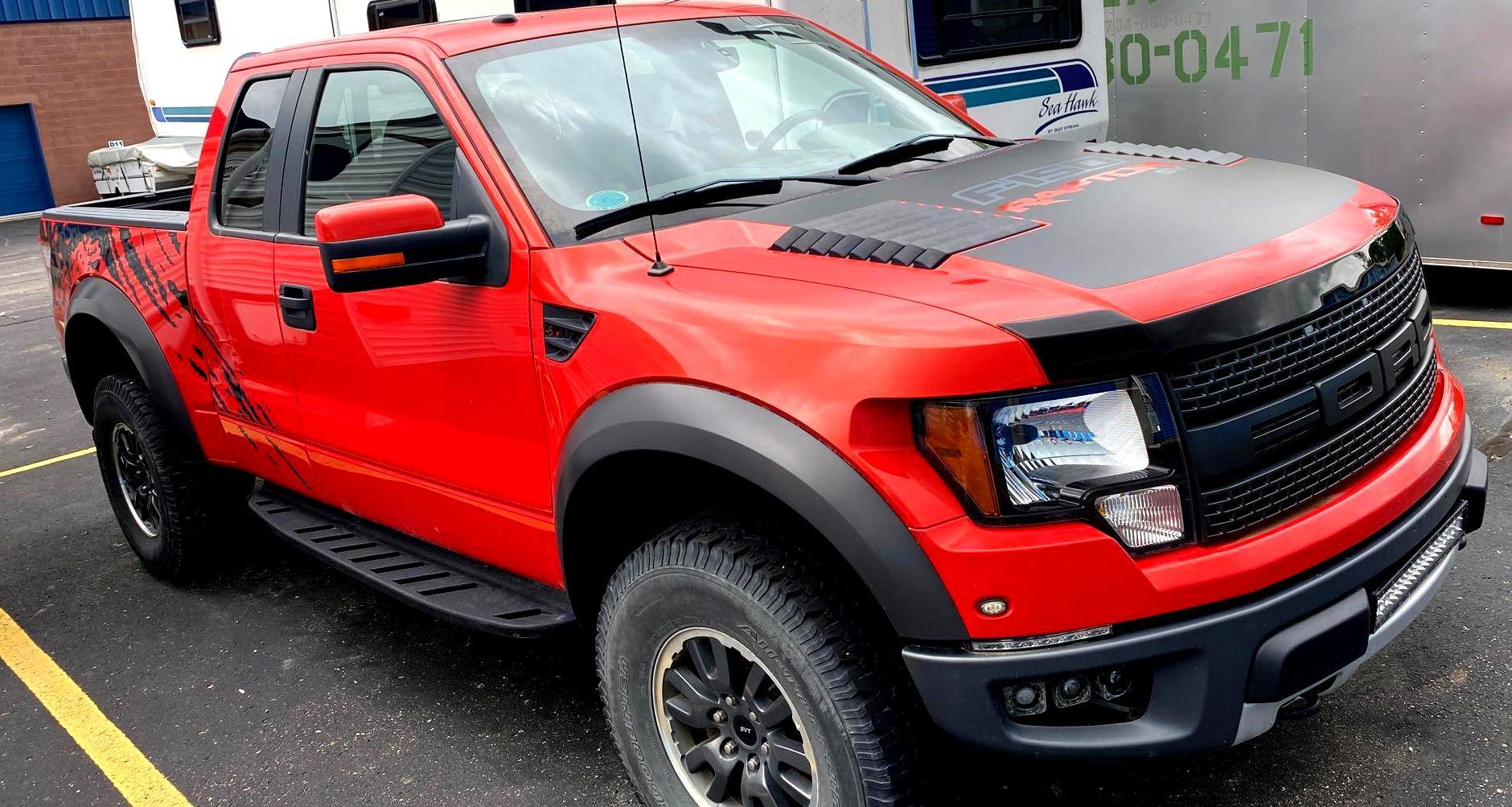 Svt Raptor 2010 Personalizado Tenda De Camping Integrada Com Garantia