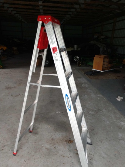 6 foot Werner aluminum ladder