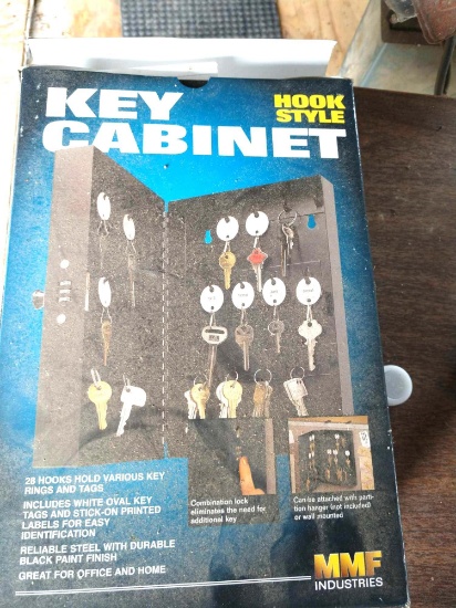 Key cabinet in box