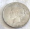 Peace silver dollar 1922