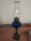 22 in tall oil lamp