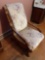 Vintage cushioned rocking chair