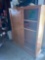 Garage cabinet with sliding doors