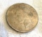 Peace silver dollar 1922