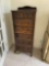 Tall wooden dresser