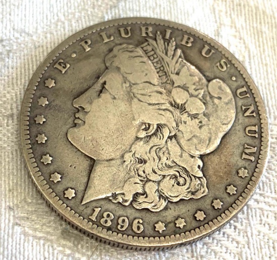 Morgan dollar 1896S