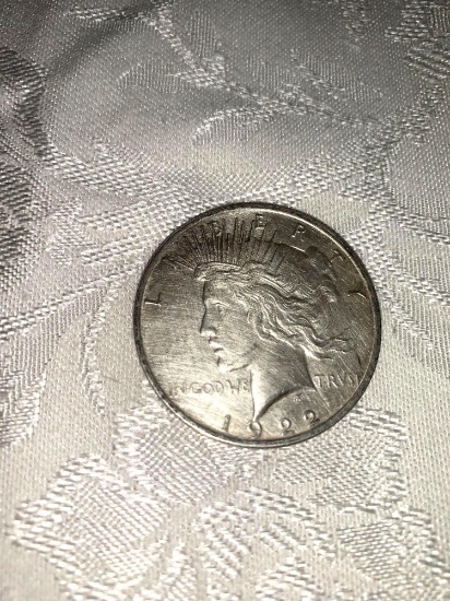 Peace Silver Dollar 1922