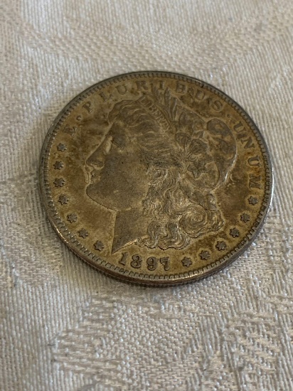 Morgan dollar 1897S