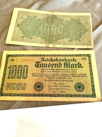 German currency 1922