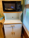 GE microwave with stand