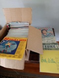 Approximately 75 record albums including Connie Francis