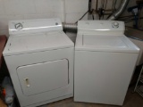 Whirlpool electric dryer and Frigidaire washing machine