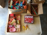 Toy lot including lunch box