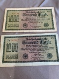 1922 German currency