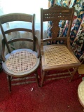 Cane bottom chairs