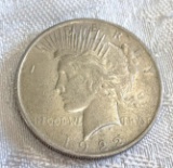 Peace silver dollar 1922