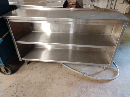 36 inch by 60 stainless steel shelf
