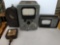 Group of 5 vintage meters and gauges
