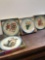 4- Schmidt Christmas collectible plates