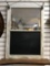 36 inch x 23 inch Hanging Mirror/ chalkboard Shelf